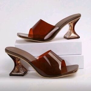 Elegant Brown Women's Heels